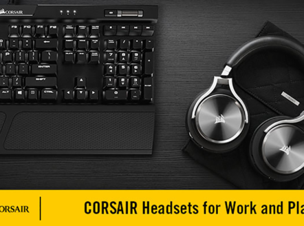 Corsair headsets for work and play 1
