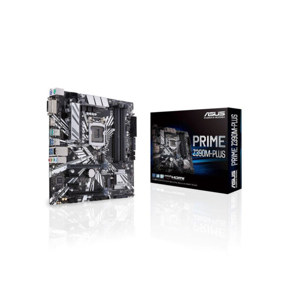 Asus prime z390m plus какие процессоры поддерживает