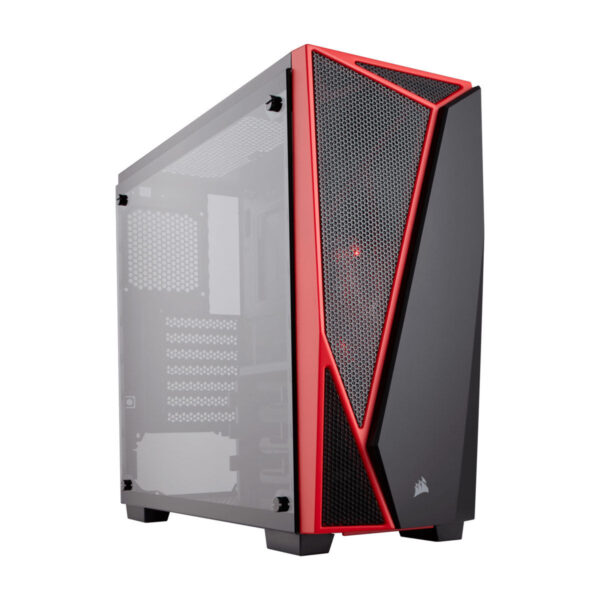 Corsair Carbide SPEC-04 Tempered Glass Black/Red