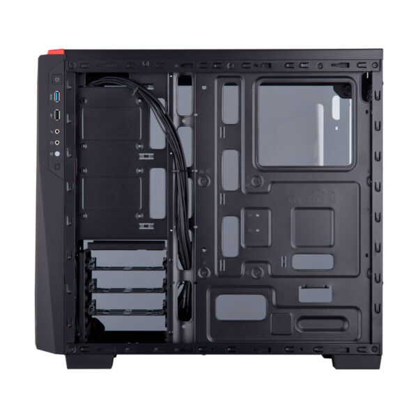 Corsair Carbide SPEC-04 Tempered Glass Black/Red