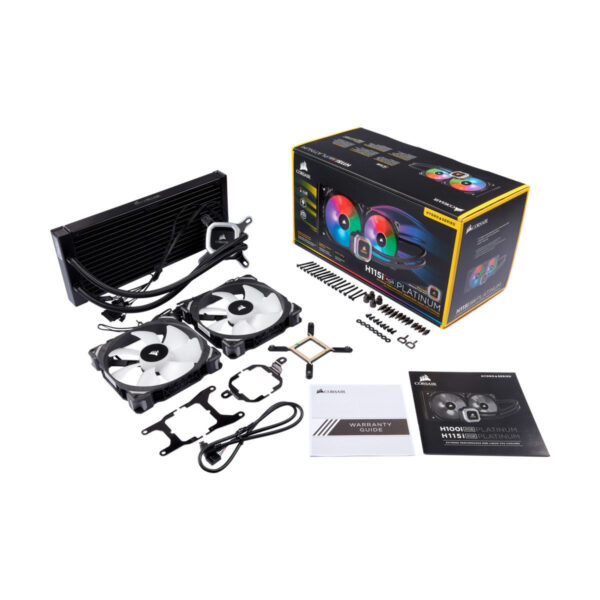 Corsair H115i RGB Platinum 280mm Liquid CPU Cooler