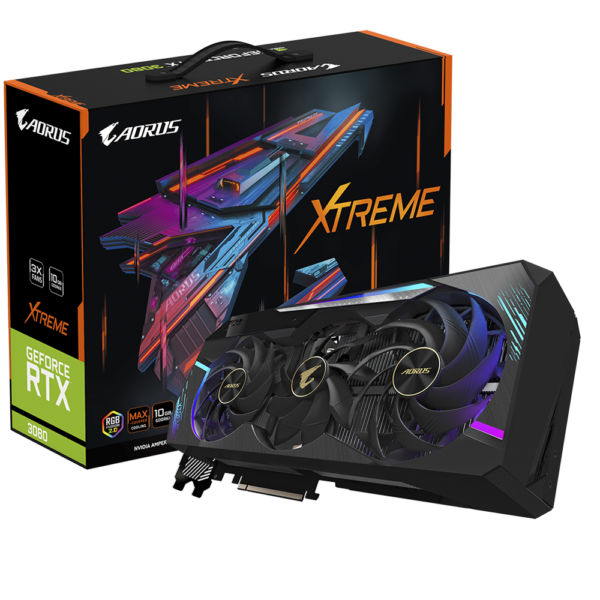 GIGABYTE AORUS RTX 3080 EXTREME 10G (GV-N3080AORUS X-10GD)